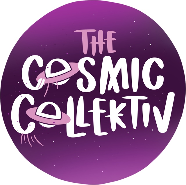 The Cosmic Collektiv circle badge